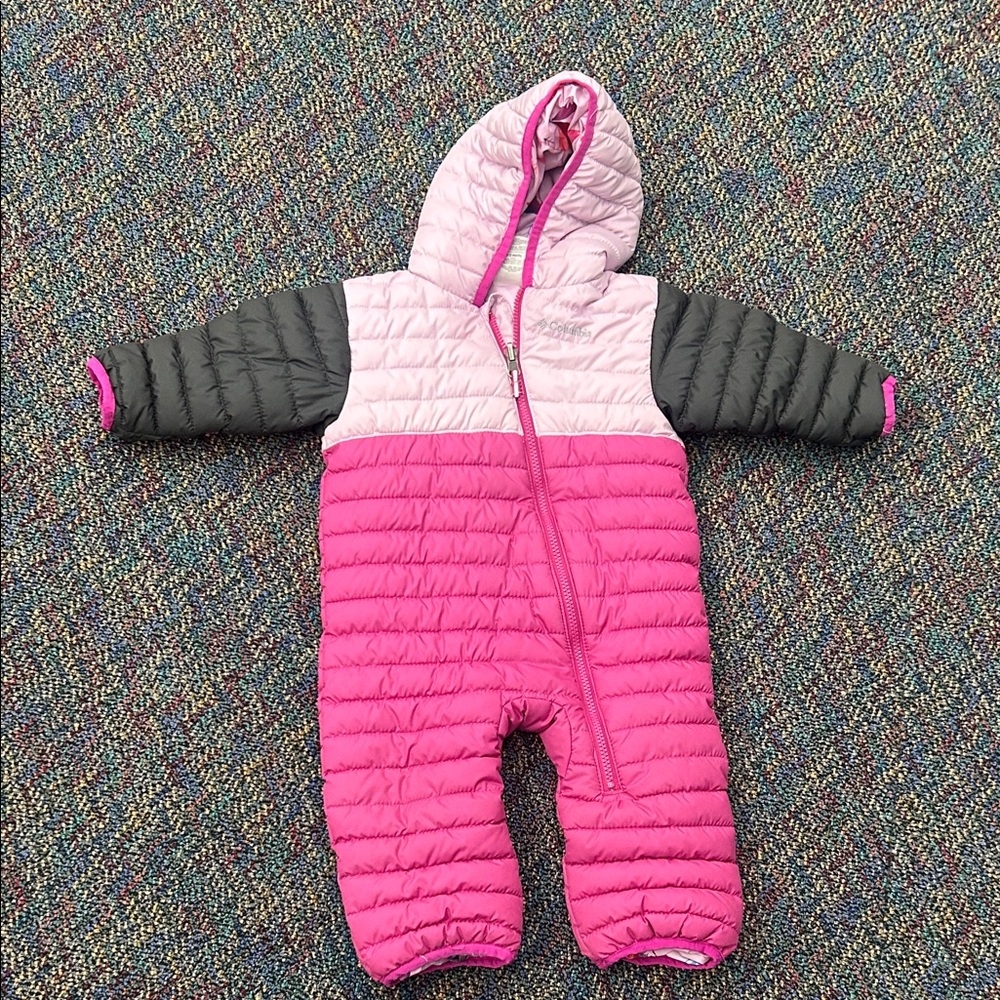 Columbia Pink Snowsuit